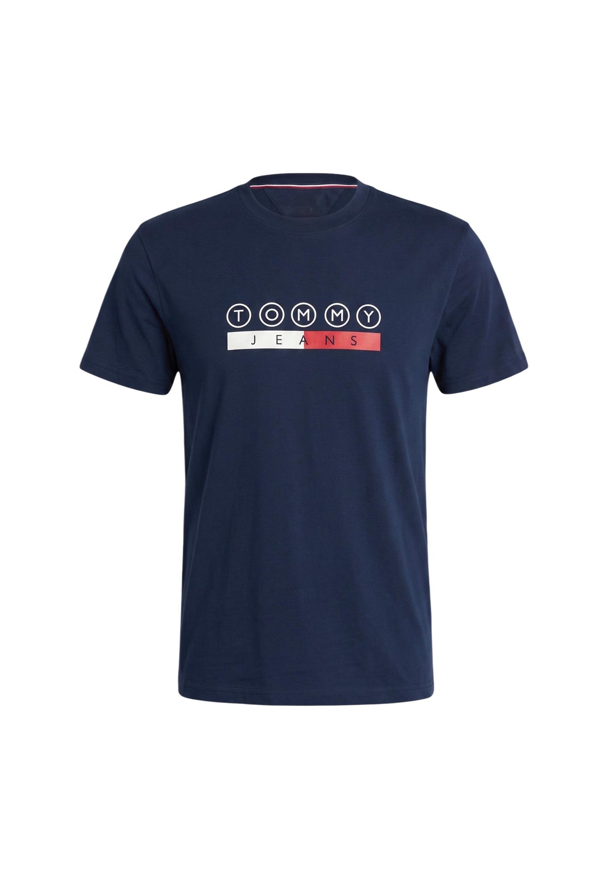 T-shirt Tommy Hilfiger Jeans couleur bleu — vue 2