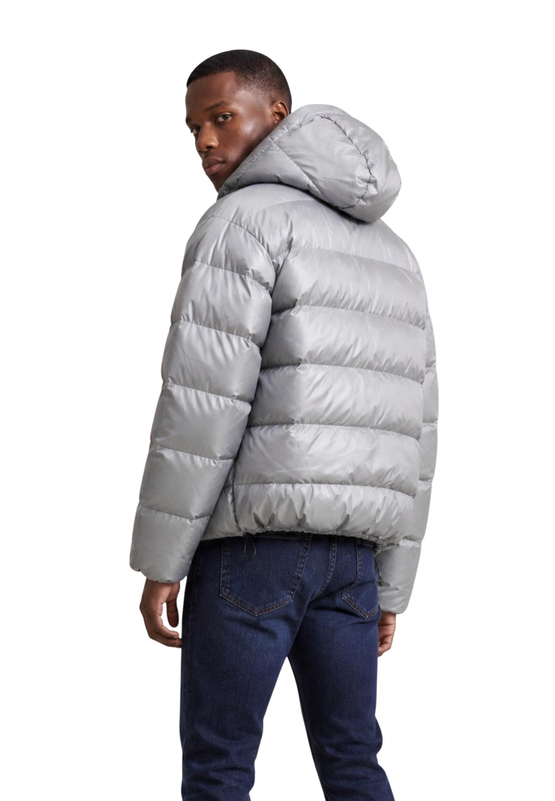 Veste New Balance couleur gris — vue 4