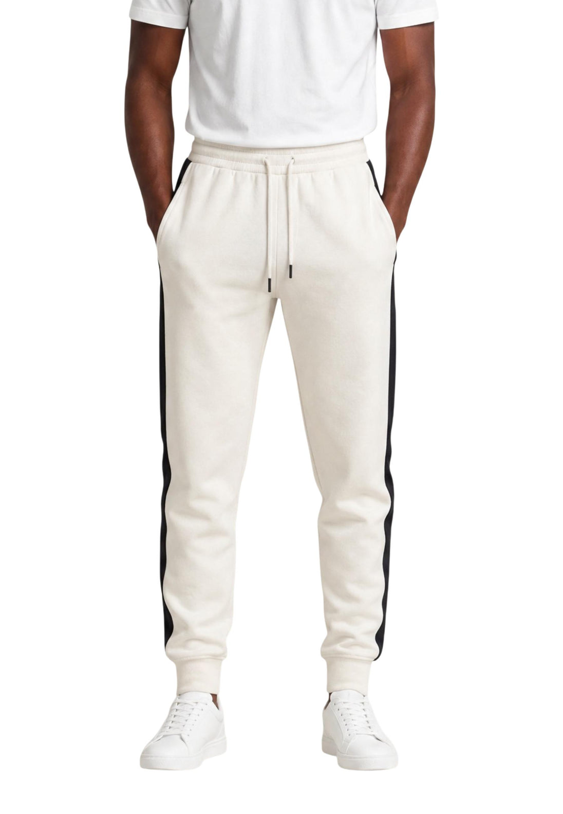 Pantalon Armani Exchange couleur blanc