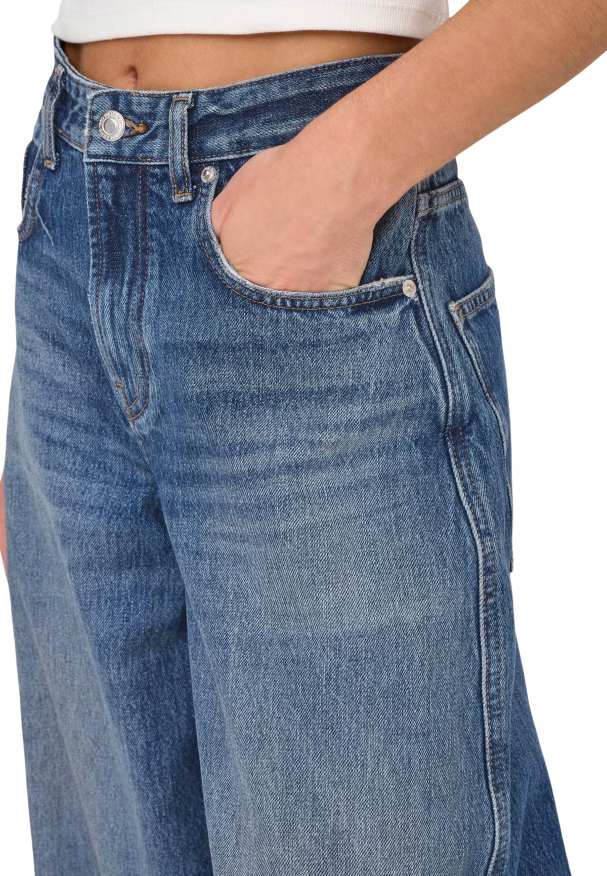 Jean Only couleur bleu — vue 5