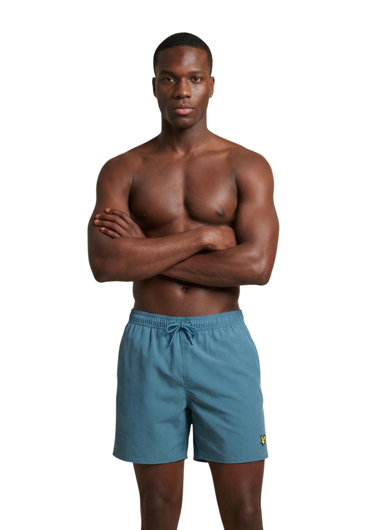 Maillot de bain Lyle & Scott couleur bleu azur