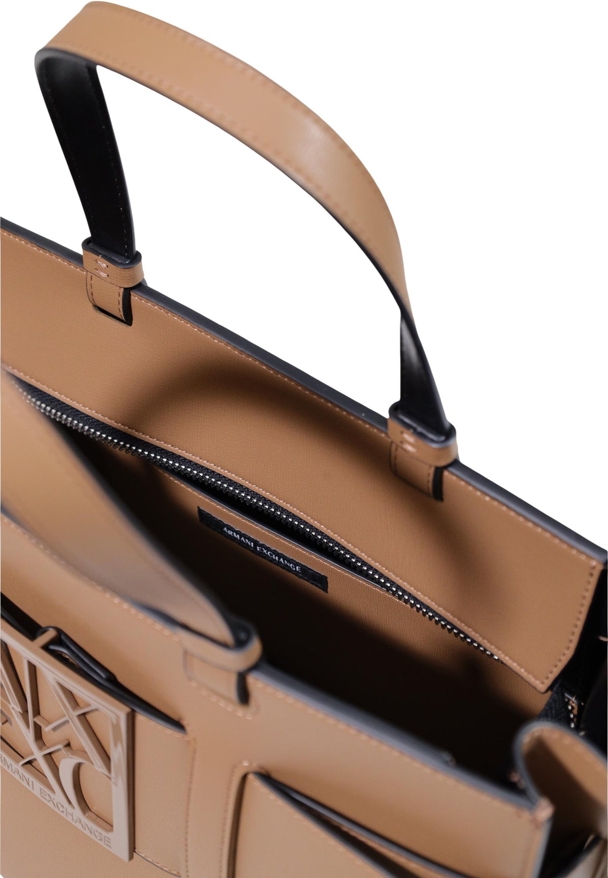 Sac Armani Exchange couleur marron — vue 4