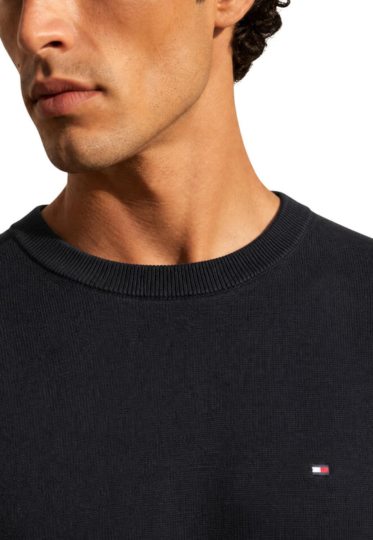 Pull Tommy Hilfiger couleur noir — vue 2