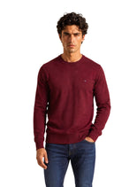 Pull Tommy Hilfiger couleur bordeaux