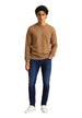 Sweat Tommy Hilfiger couleur beige — vue 2