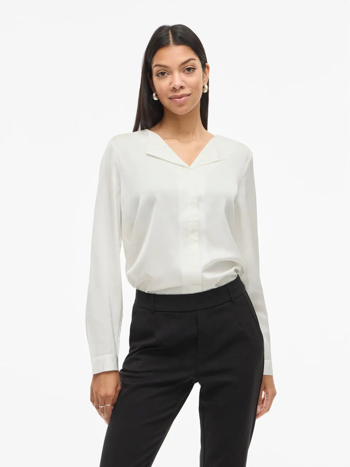 Chemise Vila Clothes couleur blanc
