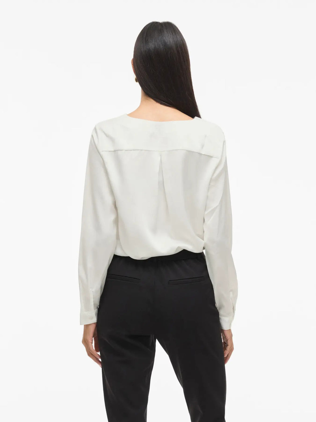 Chemise Vila Clothes couleur blanc — vue 2