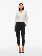 Chemise Vila Clothes couleur blanc — vue 4