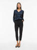 Chemise Vila Clothes couleur bleu — vue 3