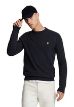Pull Lyle & Scott couleur noir — vue 4