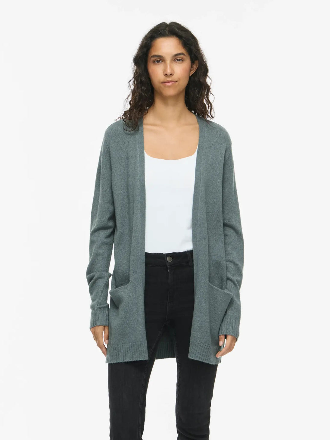 Cardigan Vila Clothes couleur vert