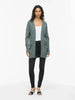 Cardigan Vila Clothes couleur vert — vue 4