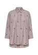 Chemise Only couleur marron — vue 2