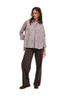 Chemise Only couleur marron — vue 5