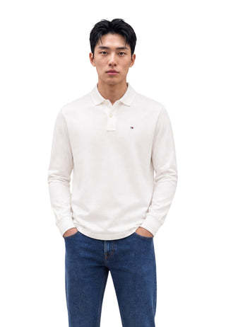Polo Tommy Hilfiger Jeans couleur blanc