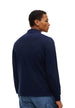 Polo Tommy Hilfiger Jeans couleur bleu — vue 3