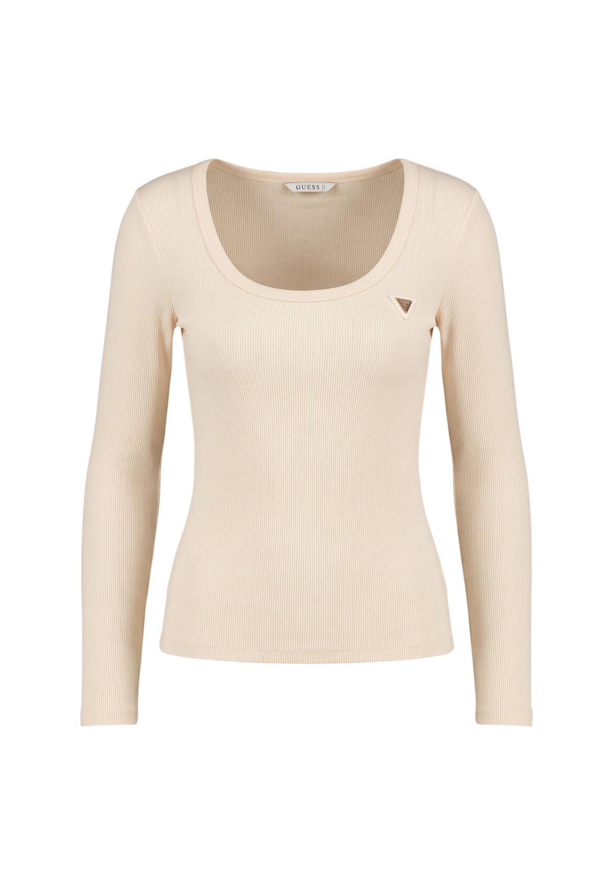 T-shirt Guess couleur blanc — vue 5