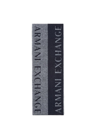 Écharpe Armani Exchange couleur gris