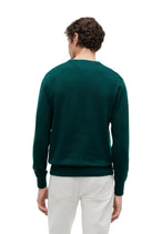 Pull Tommy Hilfiger couleur vert — vue 3