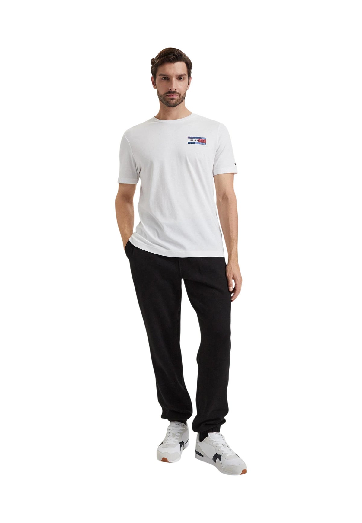 Pantalon Tommy Hilfiger couleur noir — vue 3