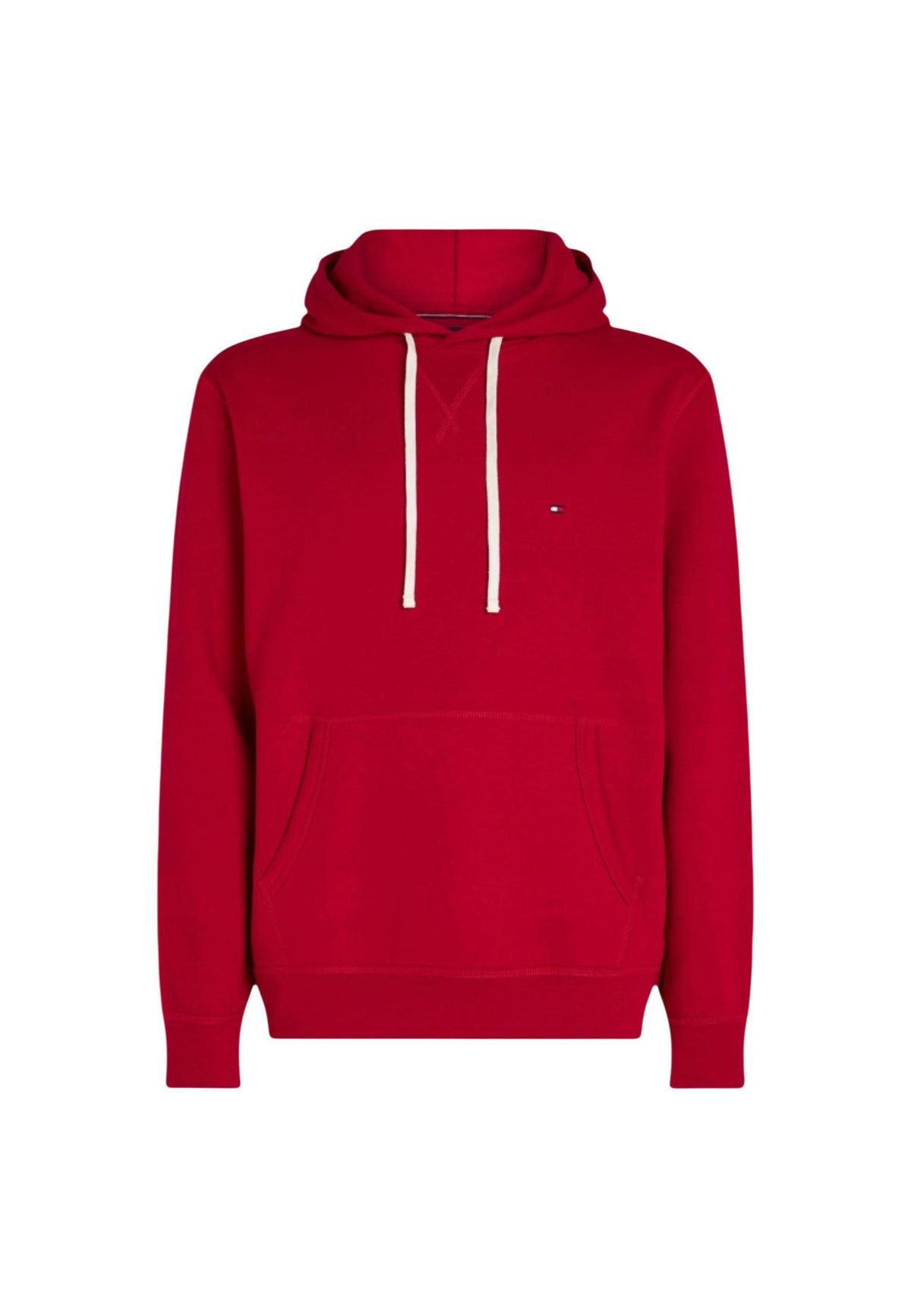 Sweat Tommy Hilfiger couleur rouge — vue 4