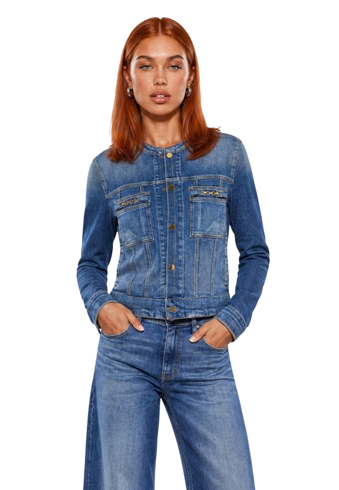 Veste Guess couleur bleu