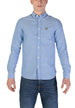Chemise Lyle & Scott couleur bleu azur