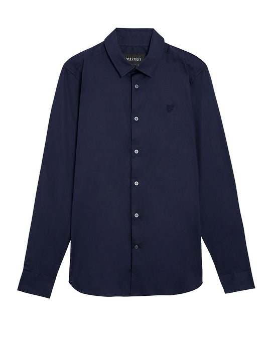 Chemise Lyle & Scott couleur bleu