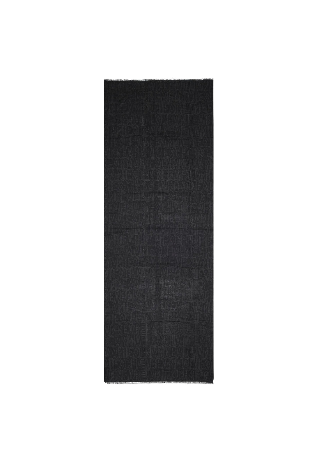 Écharpe Armani Exchange couleur noir — vue 4