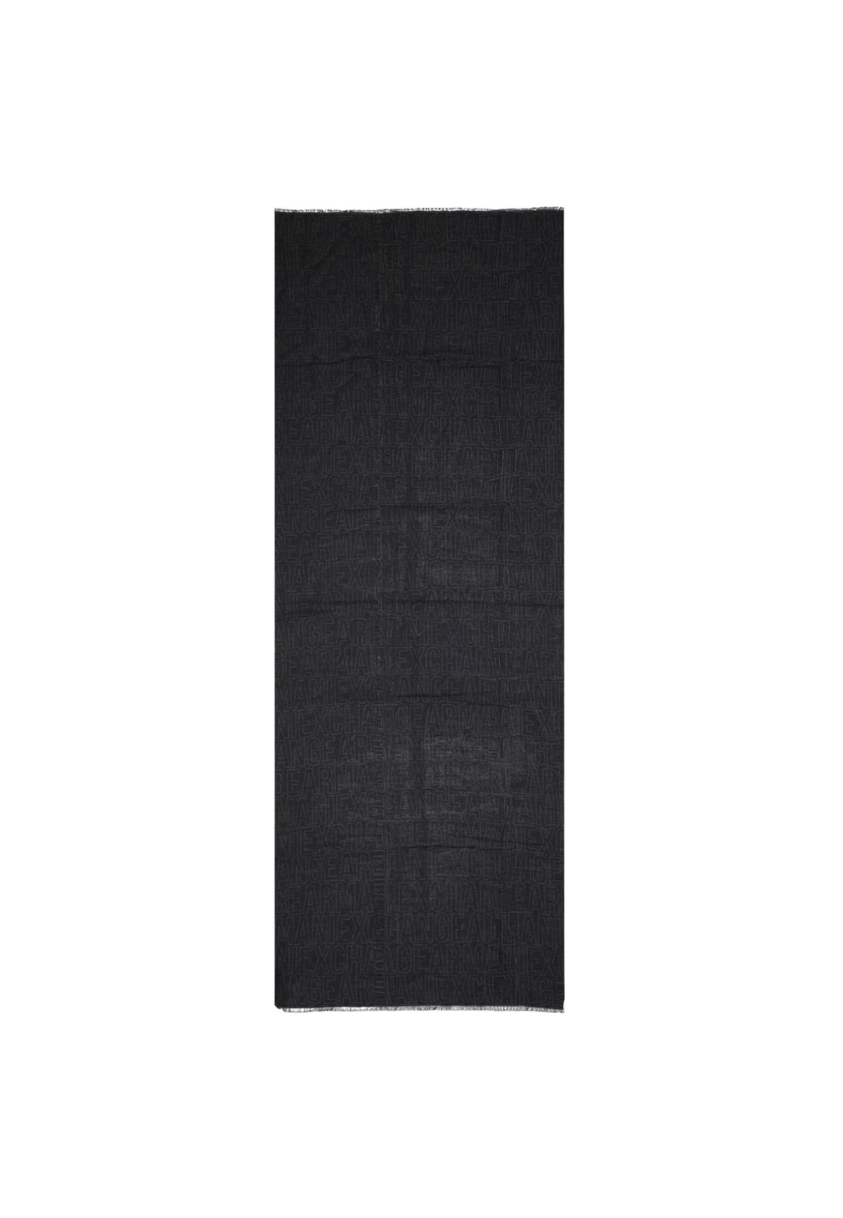 Écharpe Armani Exchange couleur noir — vue 4