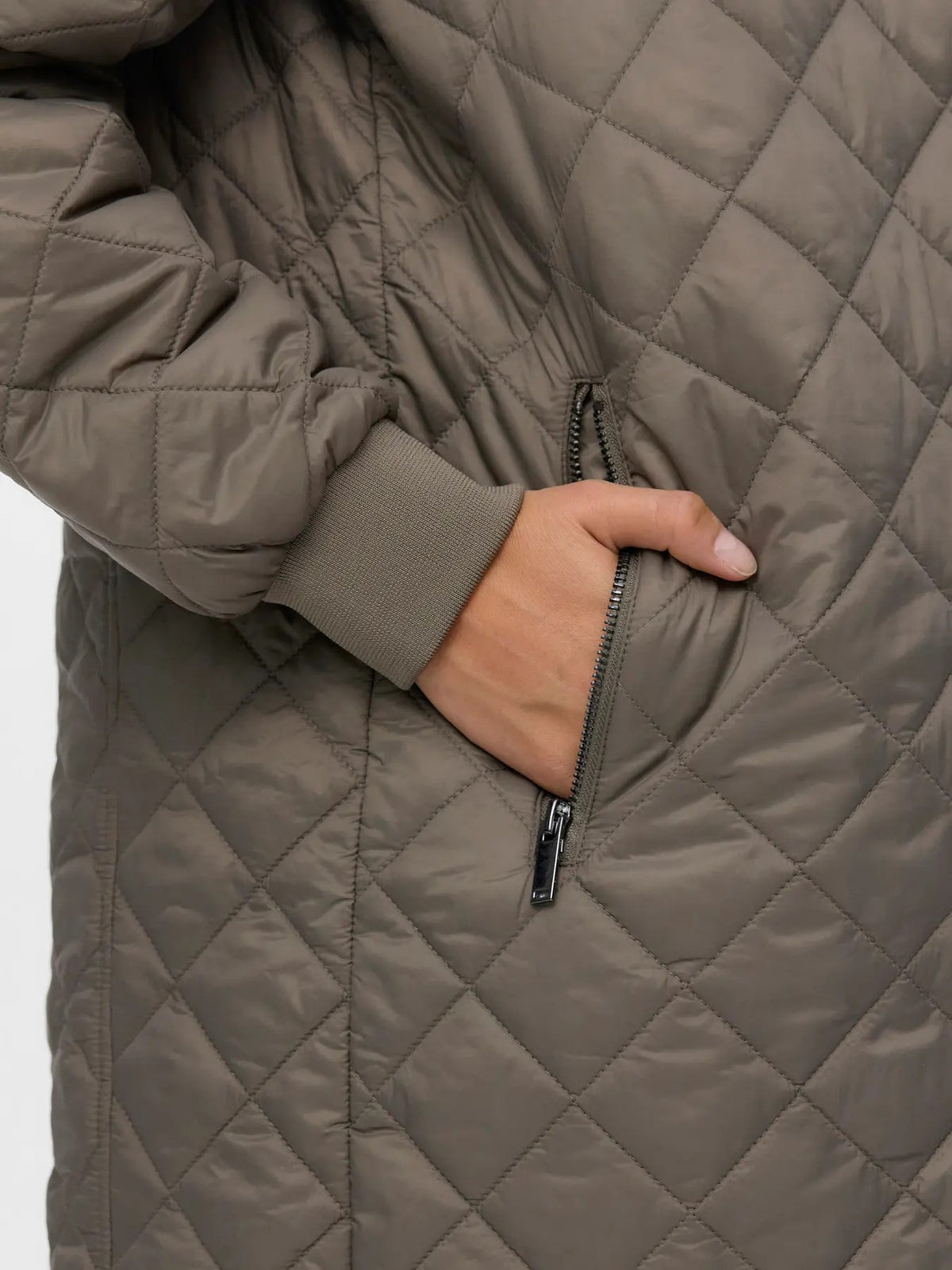 Veste Vero Moda couleur gris — vue 4