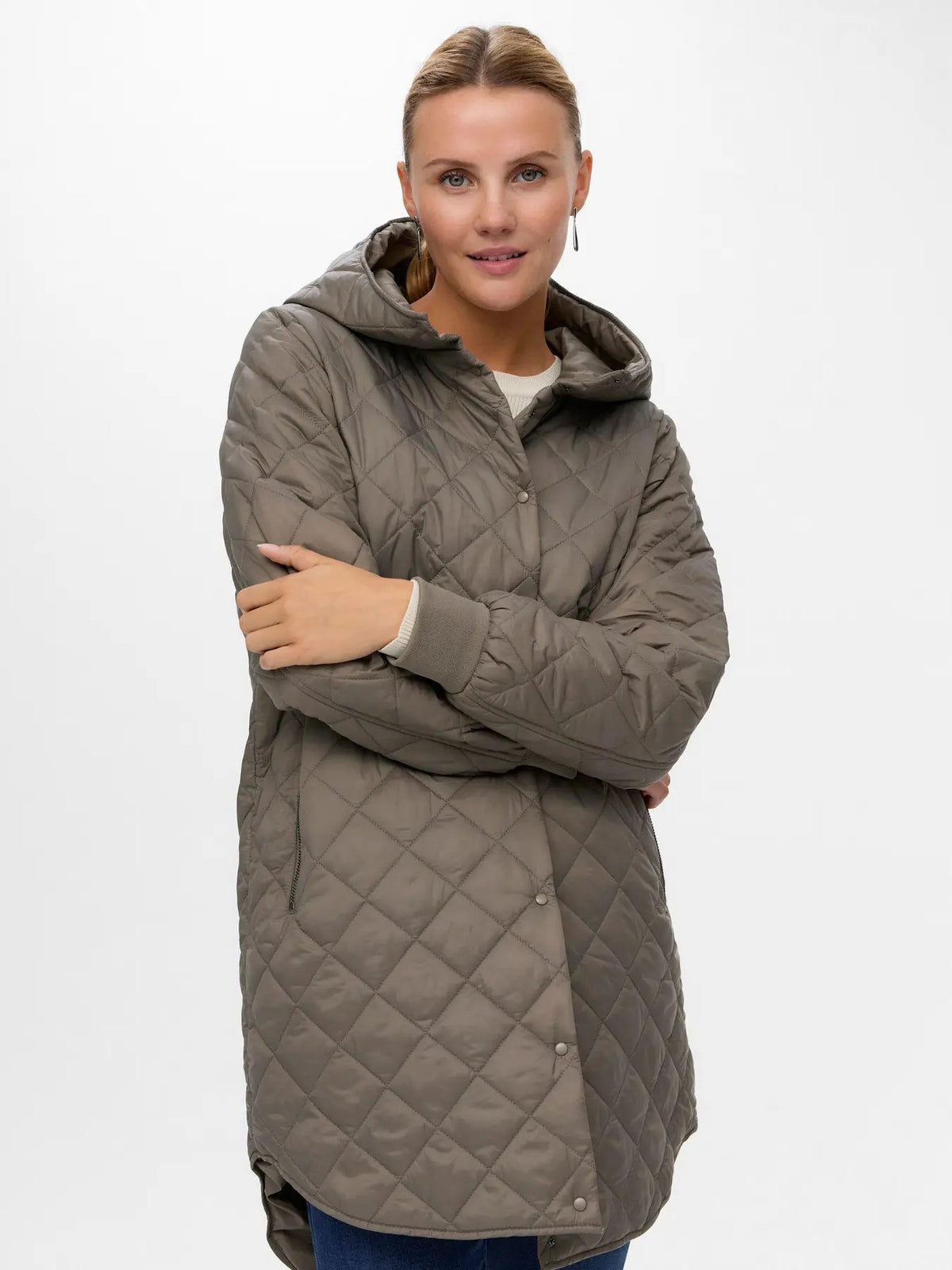 Veste Vero Moda couleur gris — vue 3