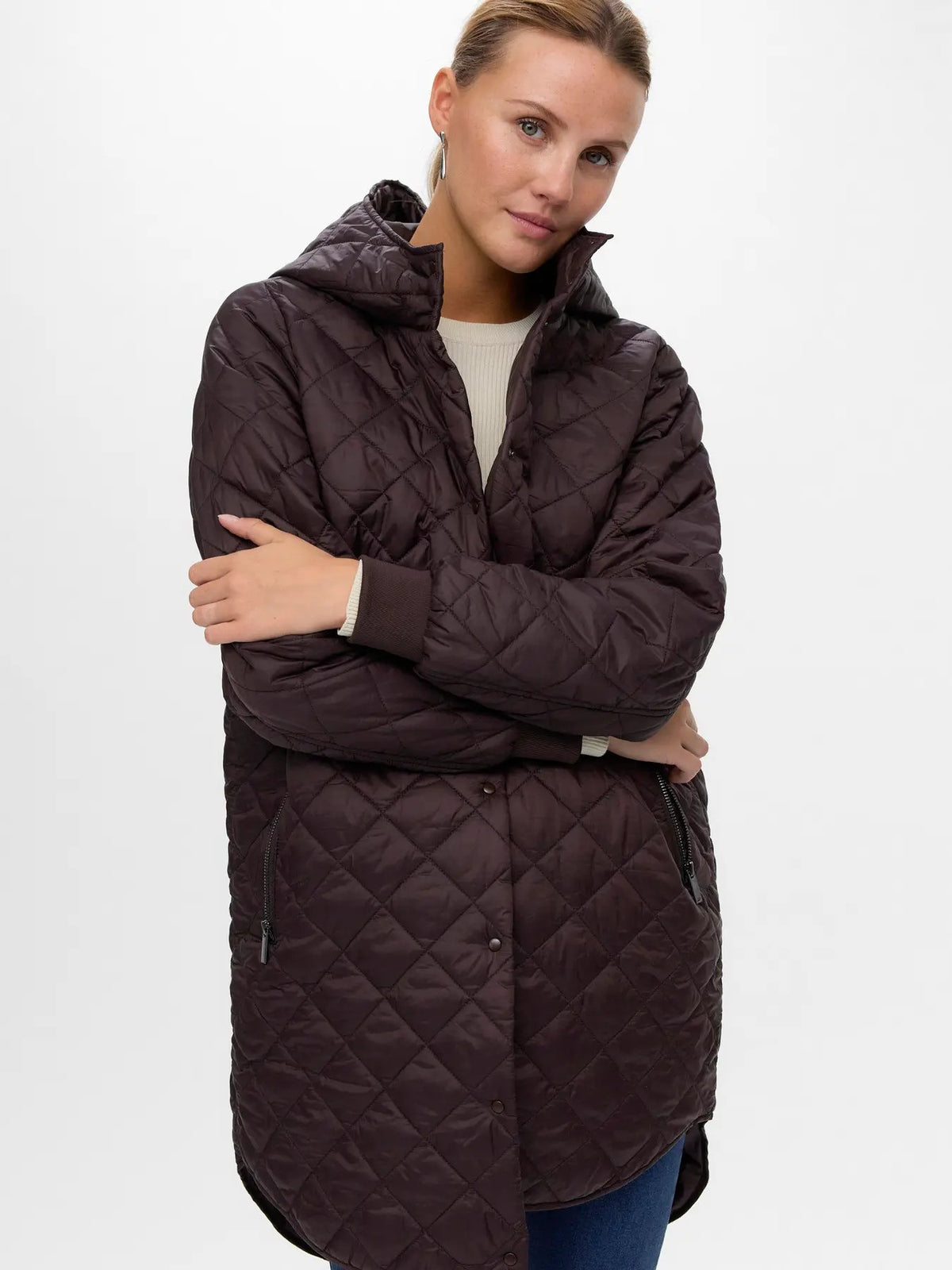 Veste Vero Moda couleur marron — vue 3