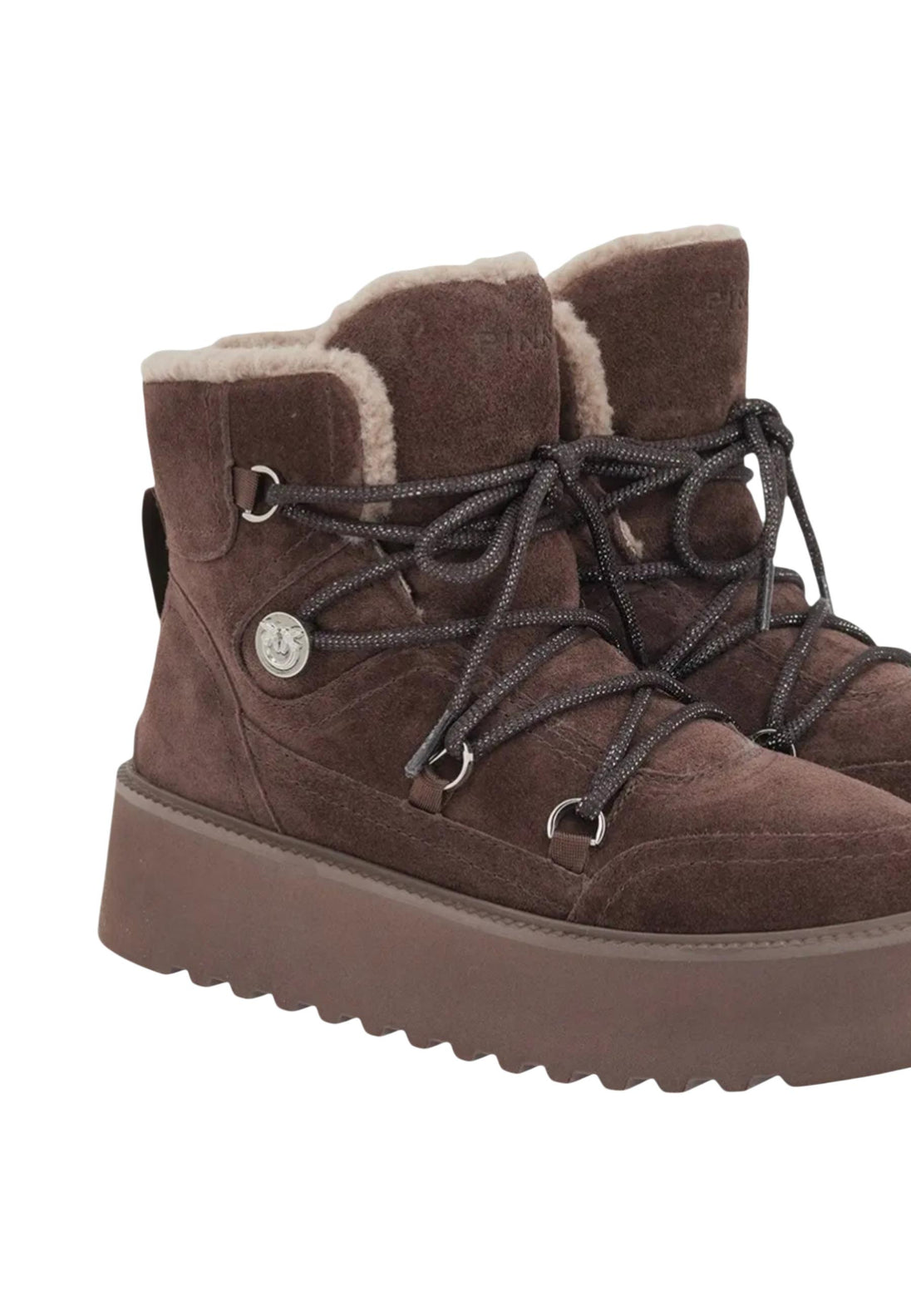 Bottes Pinko couleur marron — vue 2