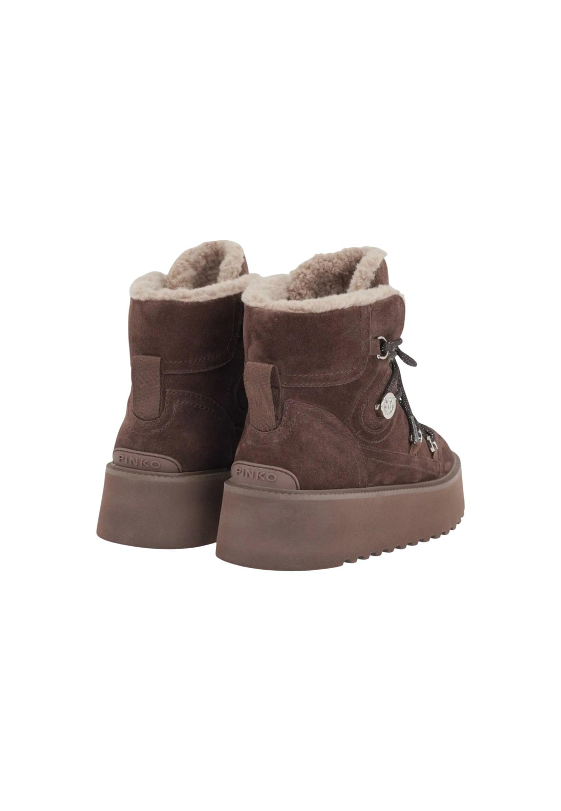 Bottes Pinko couleur marron — vue 4