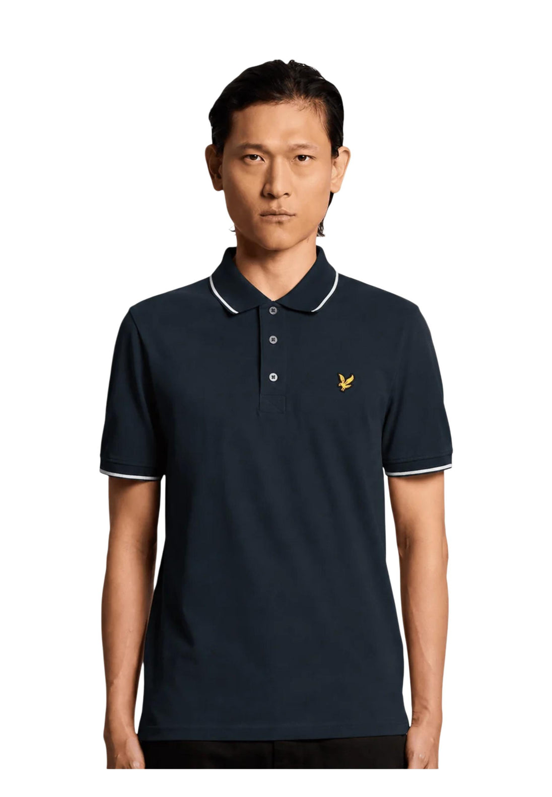 Polo Lyle & Scott couleur bleu