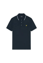 Polo Lyle & Scott couleur bleu — vue 2