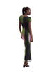 Robe Desigual couleur vert — vue 4