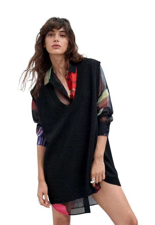 Robe Desigual couleur noir — vue 2