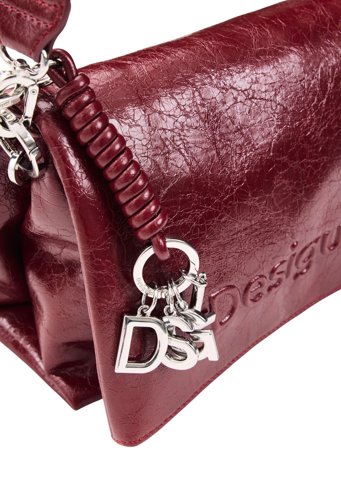 Sac Desigual couleur bordeaux — vue 4