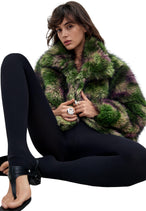 Manteau Desigual couleur vert — vue 4