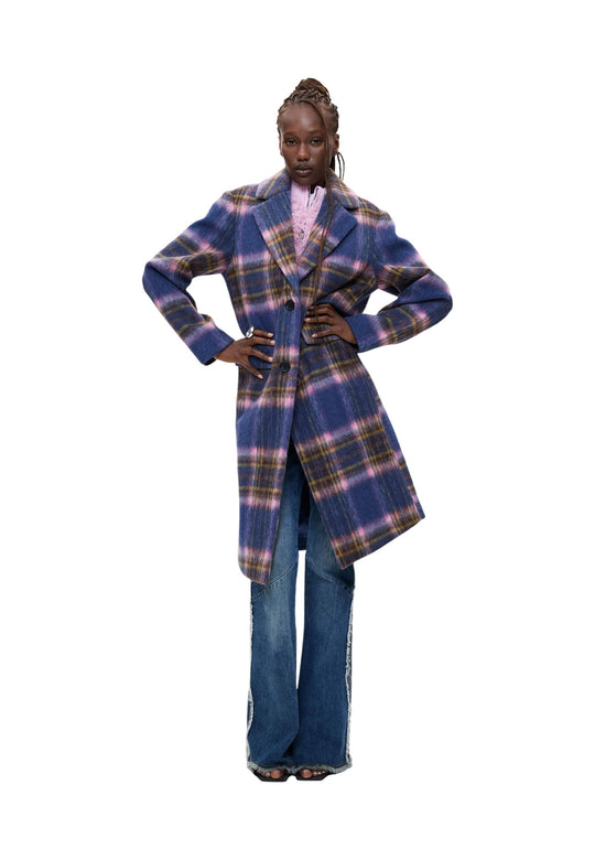 Manteau Desigual couleur bleu — vue 2