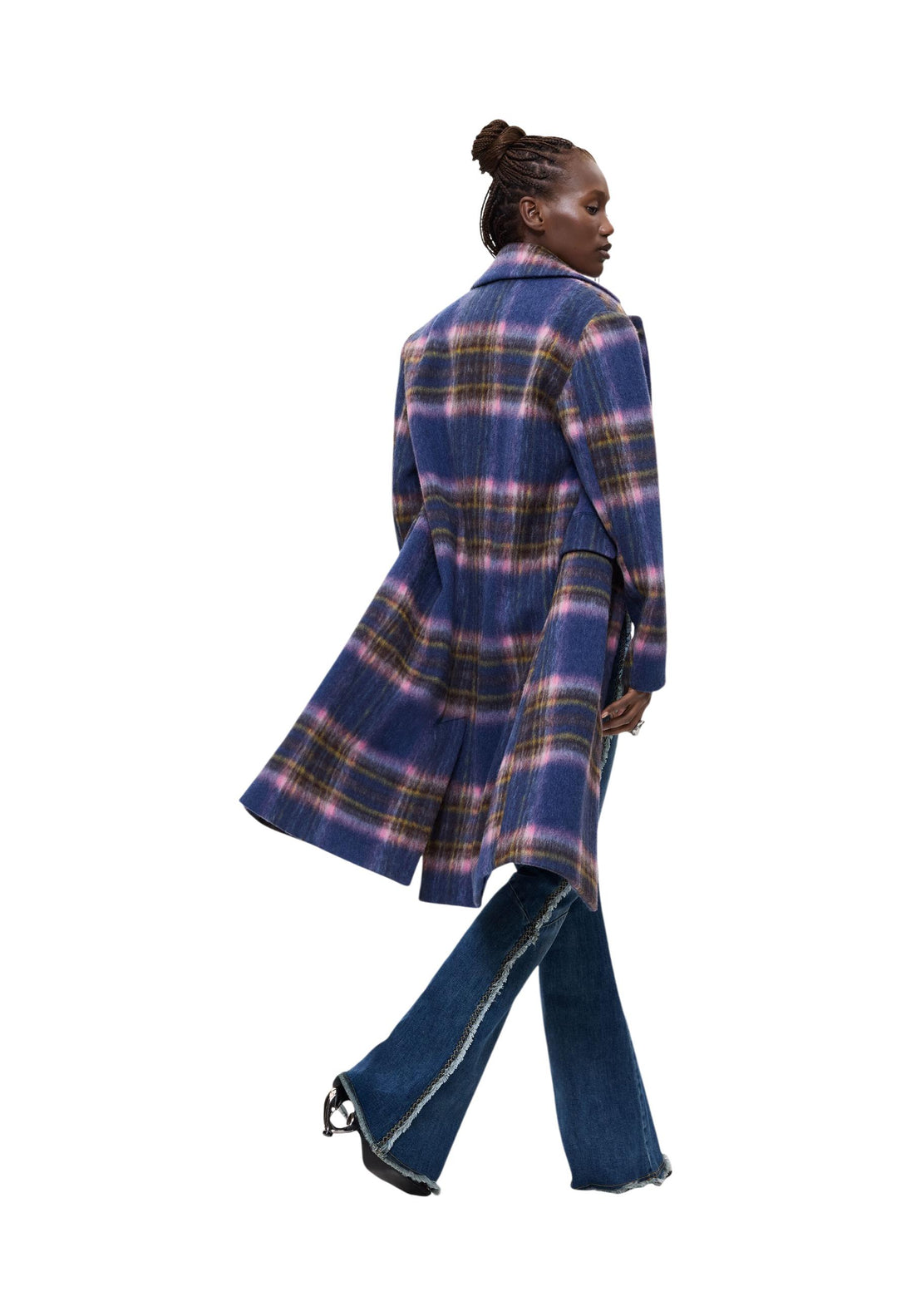 Manteau Desigual couleur bleu — vue 4