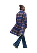 Manteau Desigual couleur bleu — vue 4