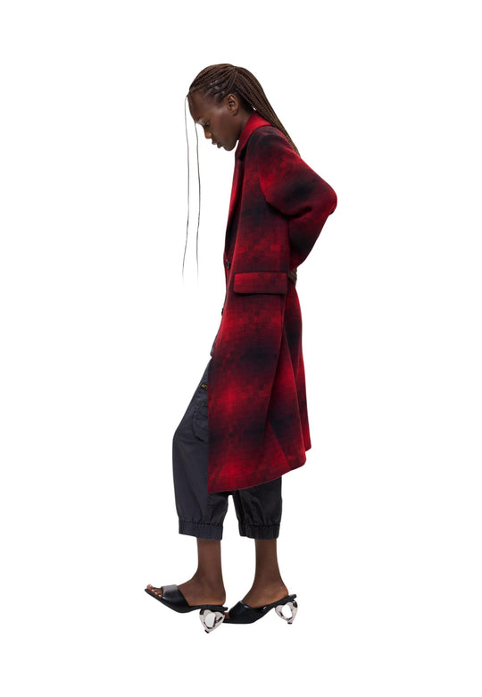 Manteau Desigual couleur rouge — vue 2