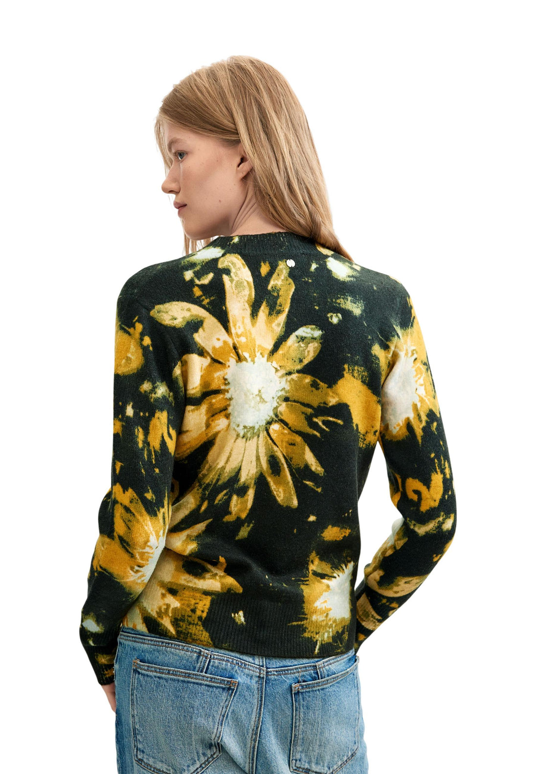 Pull Desigual couleur noir — vue 4