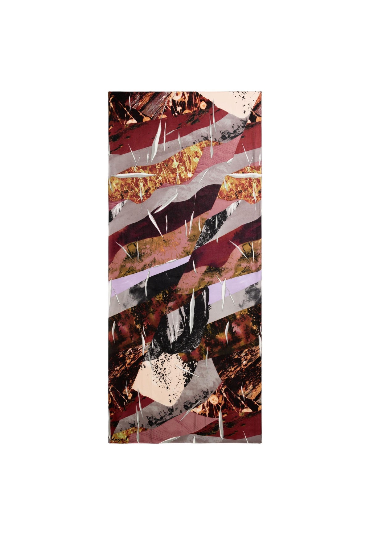 Écharpe Desigual couleur bordeaux