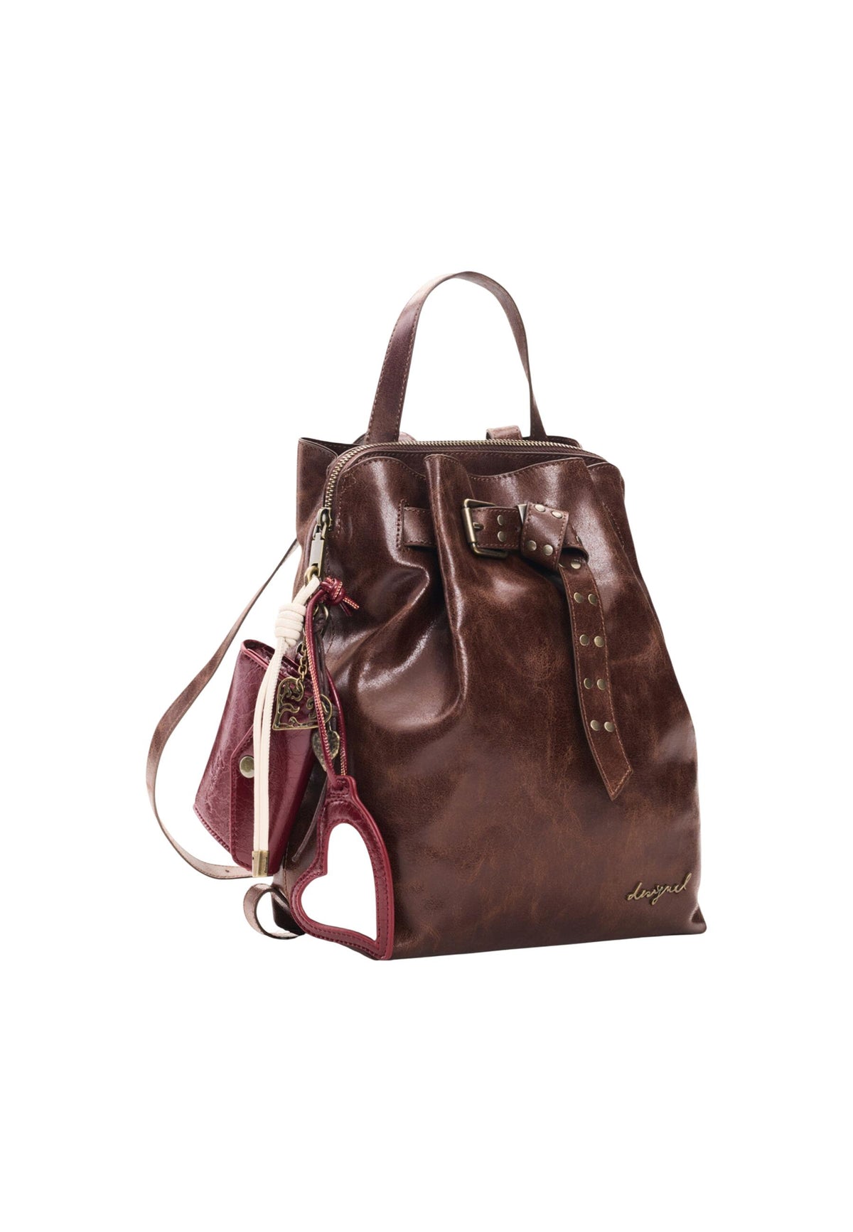 Sac Desigual couleur marron — vue 4