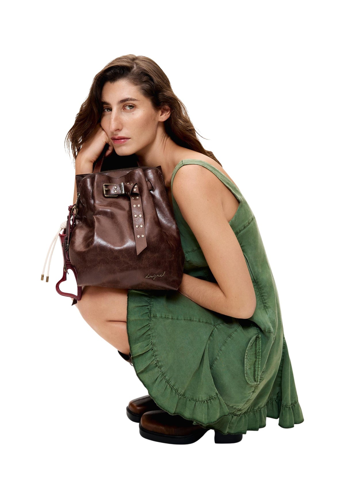 Sac Desigual couleur marron — vue 2