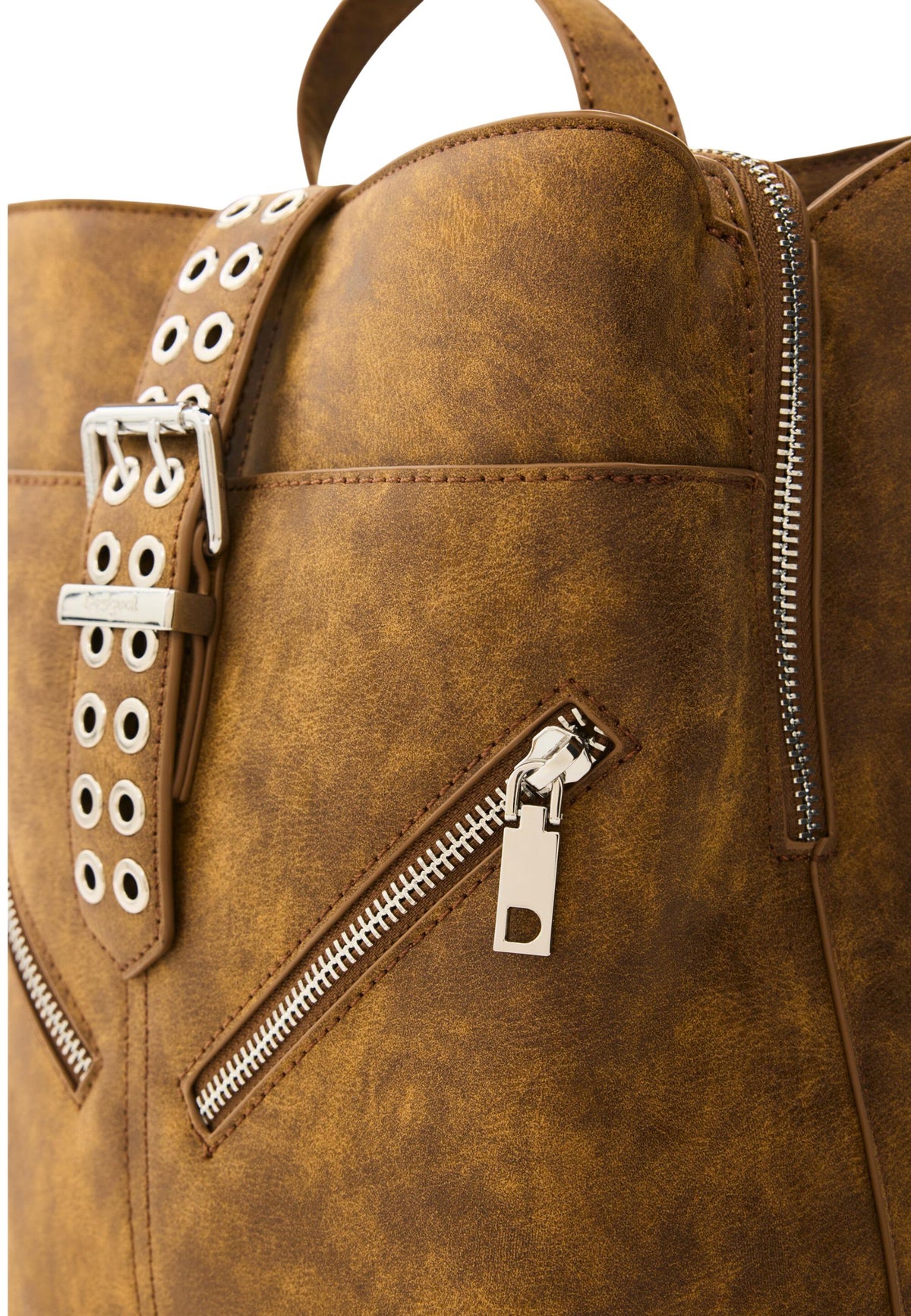 Sac Desigual couleur marron — vue 4